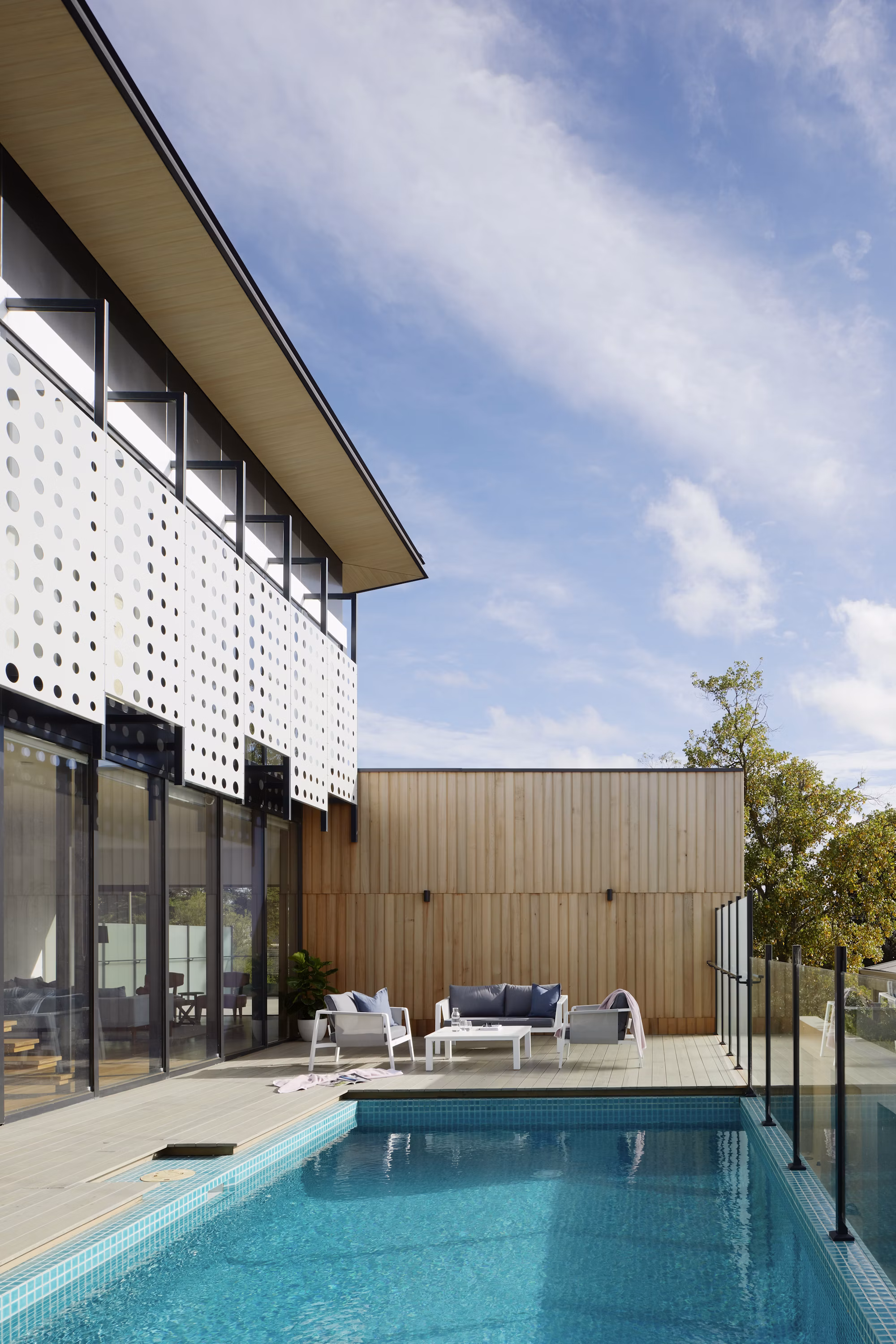 Bi-fold doors opening to a garden